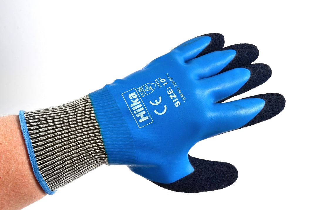 HILKA Large 10" Water Resistant Latex Gloves