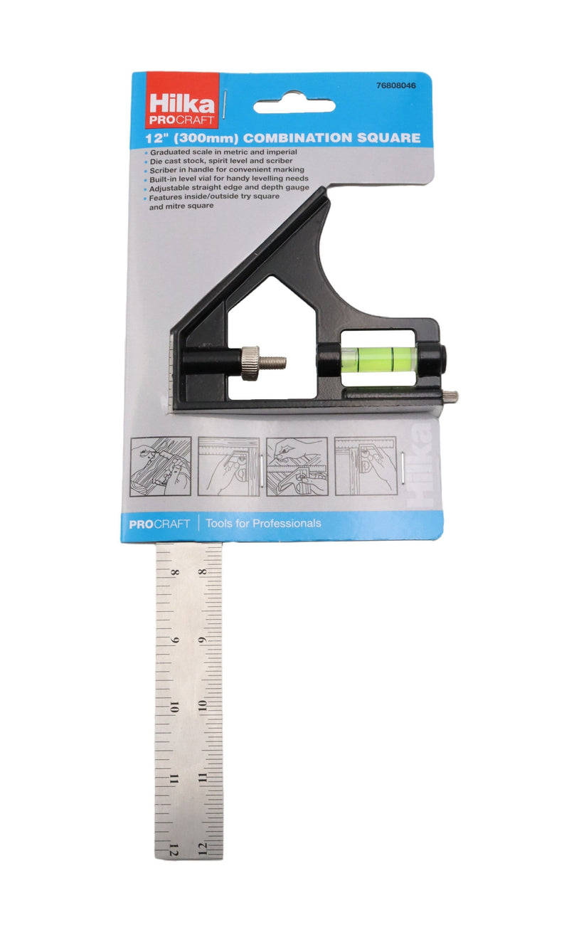 HILKA 12" (300mm) Combination Square