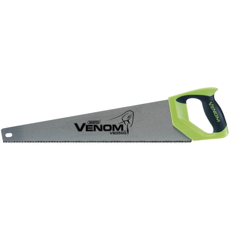 DRAPER Venom® First Fix Double Ground Handsaw, 500mm, 7tpi/8ppi