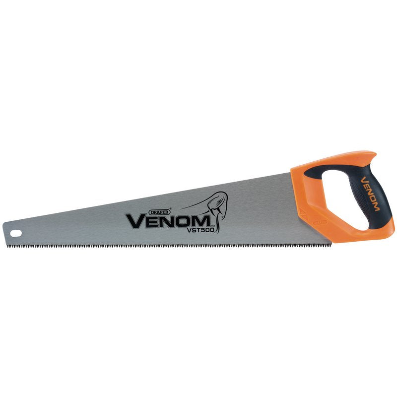 DRAPER Venom® First Fix Triple Ground Handsaw, 500mm, 7tpi/8ppi