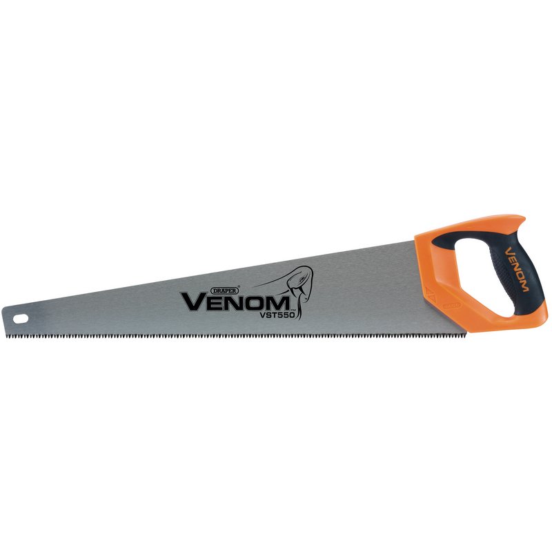 DRAPER Venom® First Fix Triple Ground Handsaw, 550mm, 7tpi/8ppi