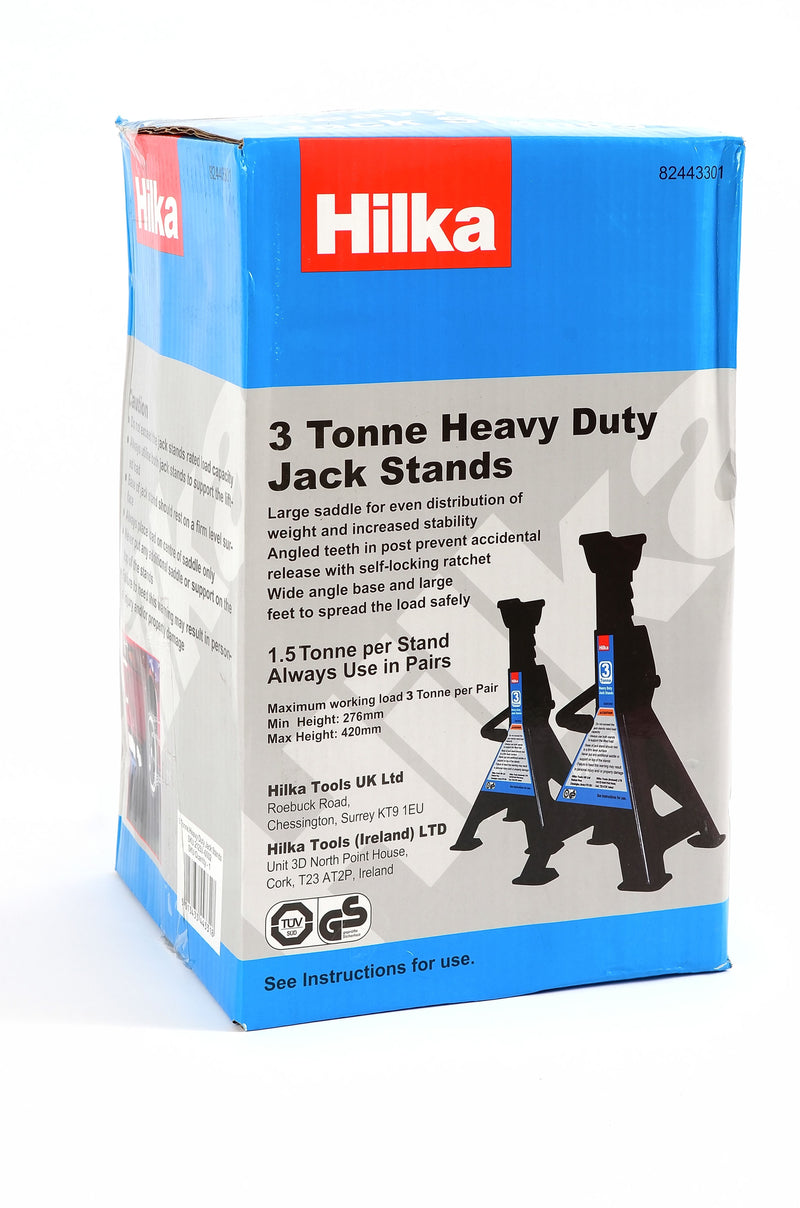 HILKA 3 Tonne Heavy Duty Jack Stands