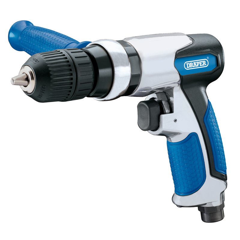 DRAPER Reversible Keyless Air Drill, 10mm