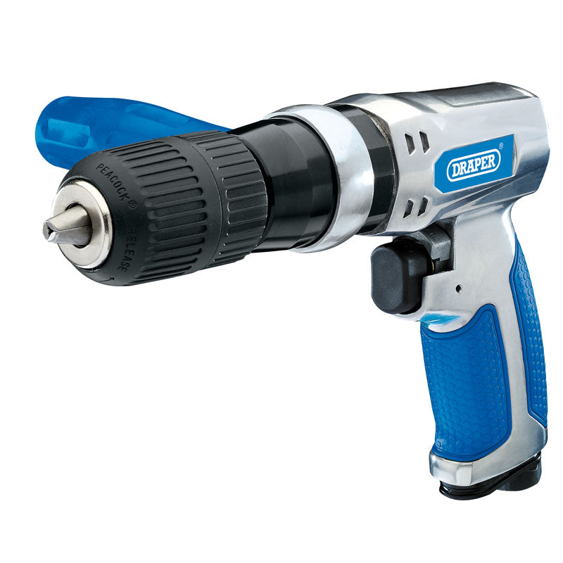 DRAPER Reversible Keyless Air Drill, 13mm