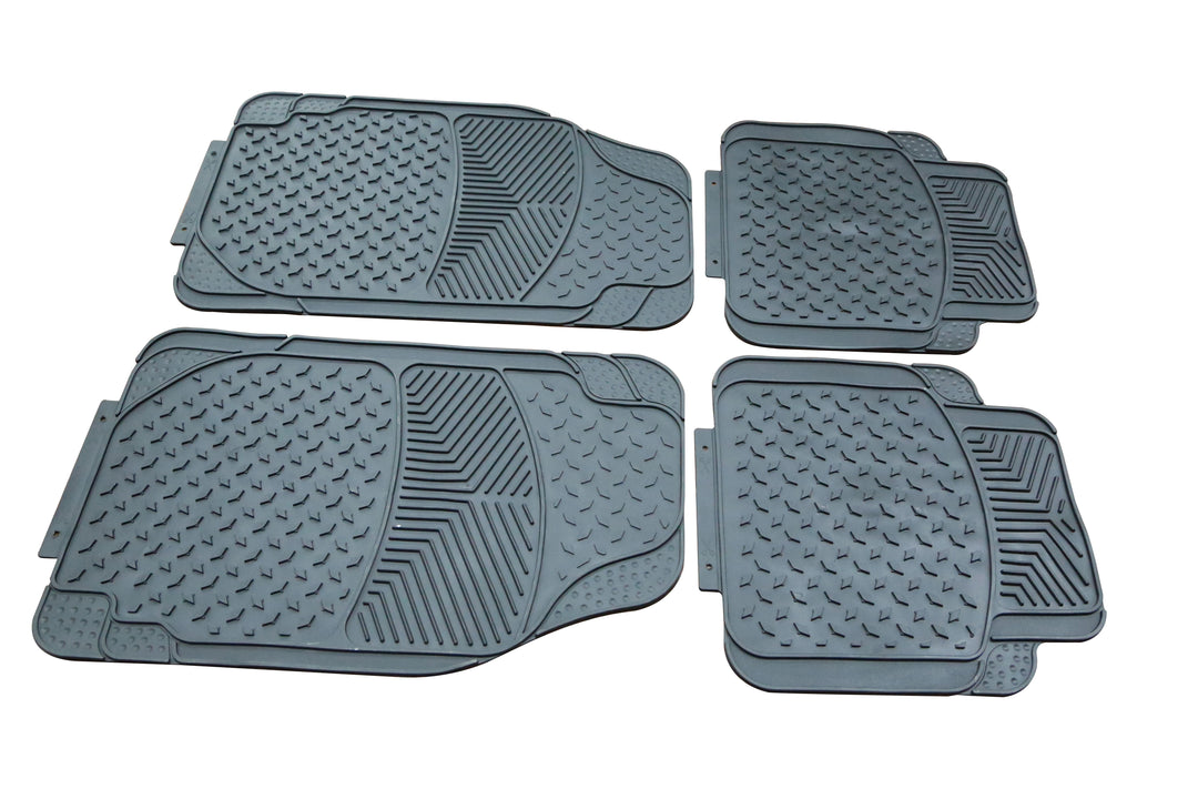 HILKA 4 pce Heavy Duty Universal Car Mat Set