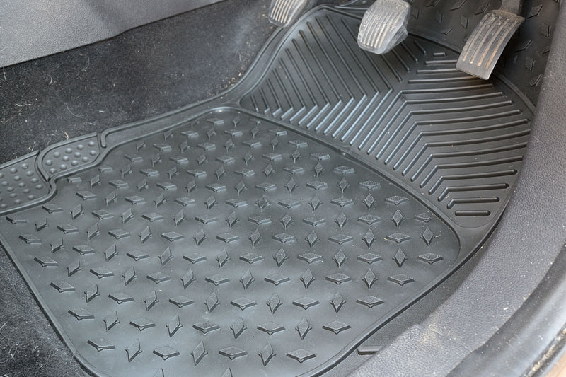 HILKA 4 pce Heavy Duty Universal Car Mat Set