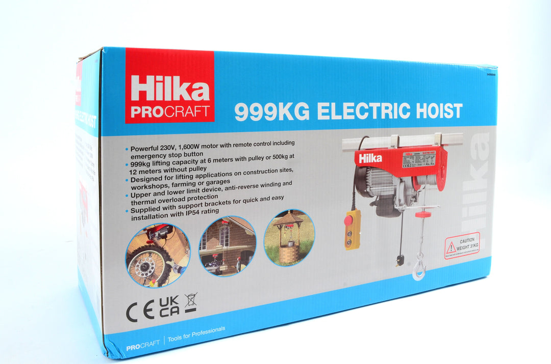 HILKA 999kg Electric Hoist