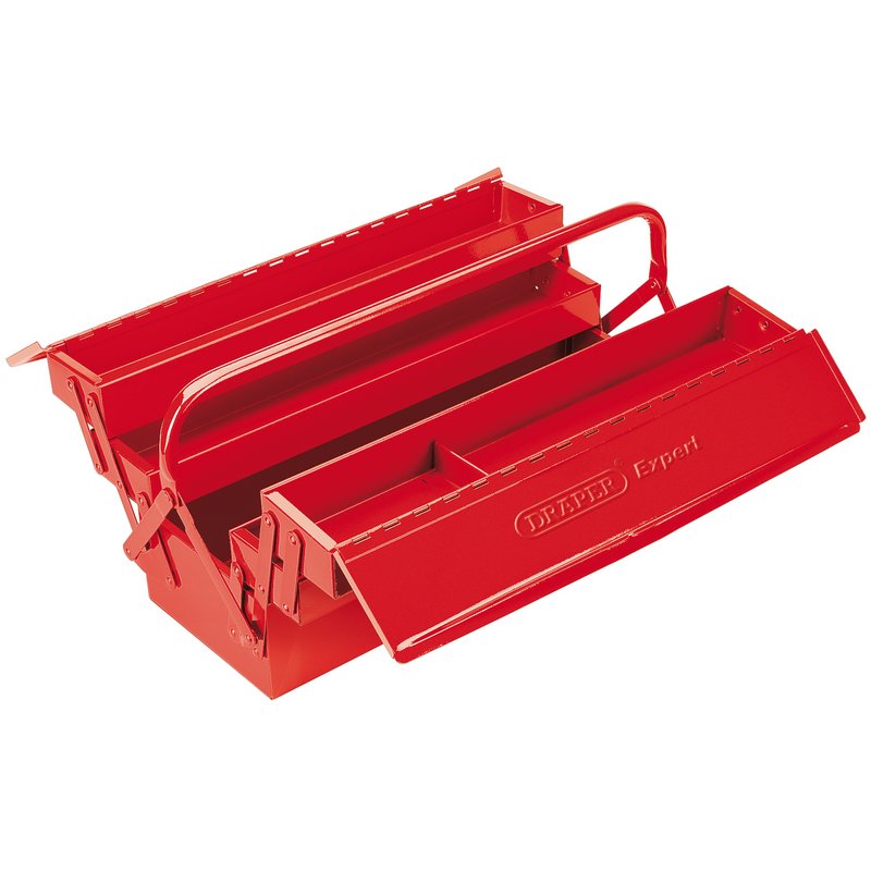 DRAPER Extra Long Four Tray Cantilever Tool Box, 530mm