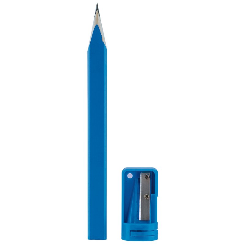 DRAPER Carpenter's Pencil and Sharpener Set (12 Piece)