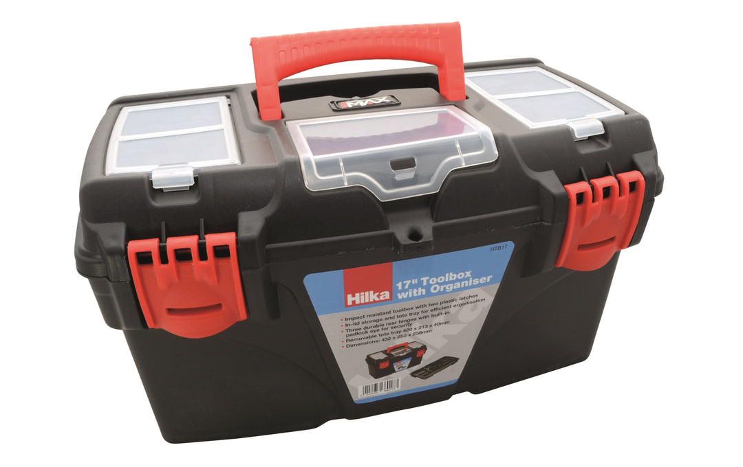 HILKA 17" Toolbox + Organiser