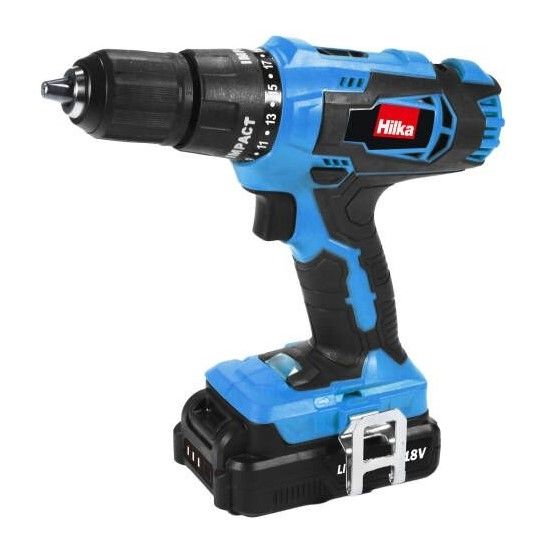 HILKA 18v Li-ion Cordless Hammer Drill in BMC