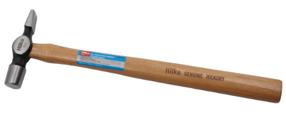 HILKA 8oz Cross Pein Hammer Hickory Shaft