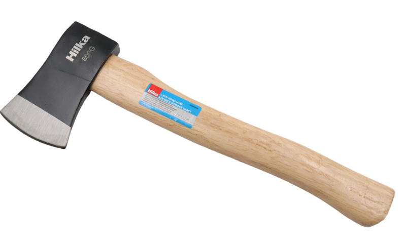 HILKA 1.25lb (600g) Hand Axe with Wood Shaft