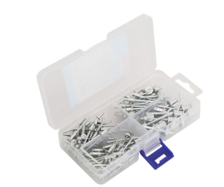 HILKA 140 pce Aluminium Assorted Blind Rivets Set