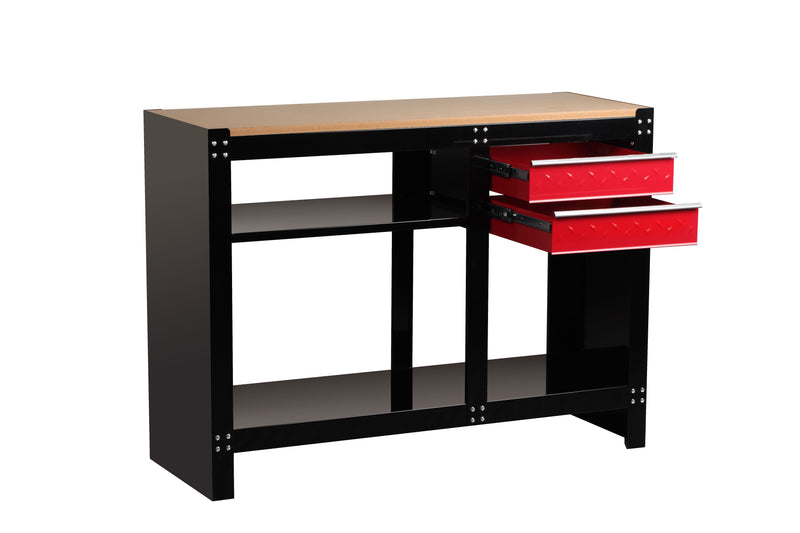 HILKA Heavy Duty 2 Drawer Work Bench