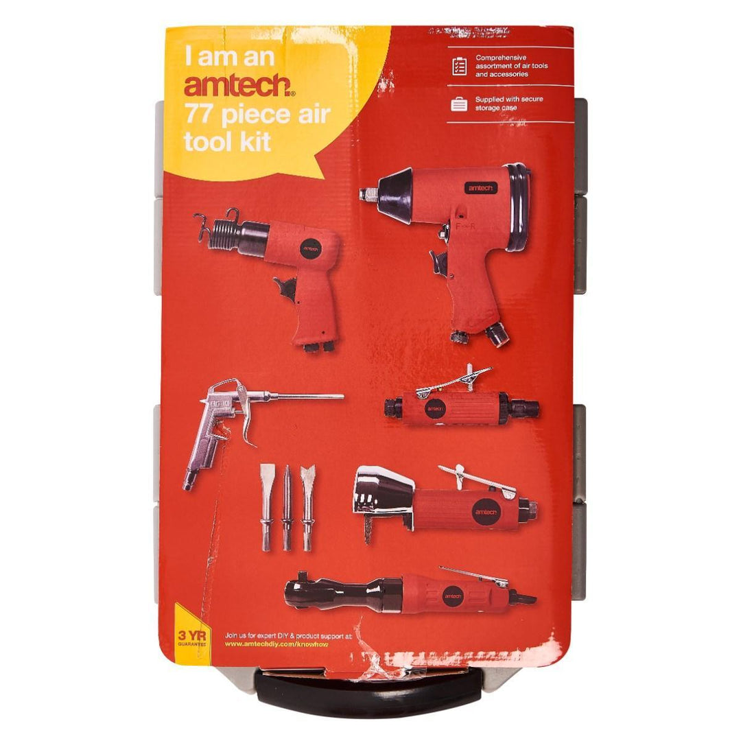 77 Piece Air Tool Kit - Bargain LAB