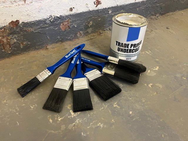 BLUE SPOT TOOLS 10 PCE SYNTHETIC WORKSHOP BRUSH SET (2 PCE 1/2", 3 PCE 1", 3 PCE 1 1/2", 2 PCE 2") - Premium Decorating from BLUE SPOT - Just £8.49! Shop now at Bargain LAB