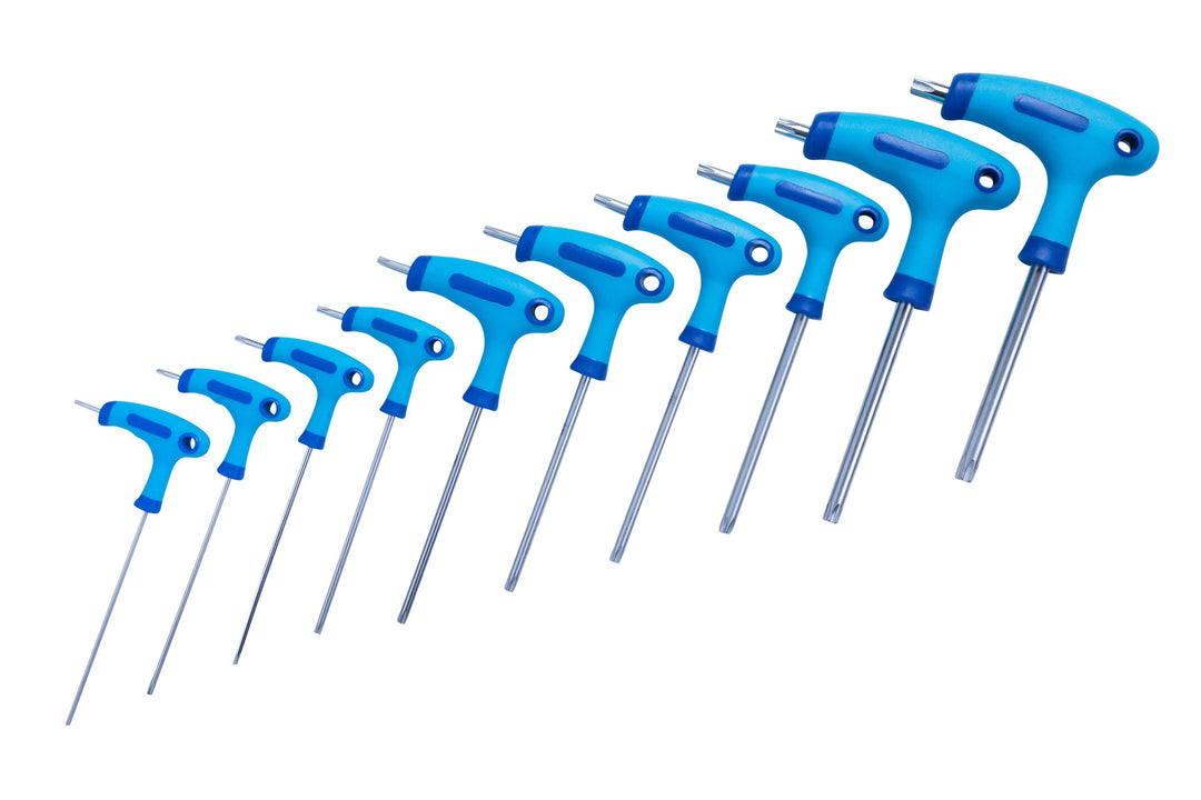 BLUE SPOT TOOLS 10 PCE T HANDLE TORX KEY SET (T9-T50) - Premium Hand Tools from BLUE SPOT - Just £15.55! Shop now at Bargain LAB