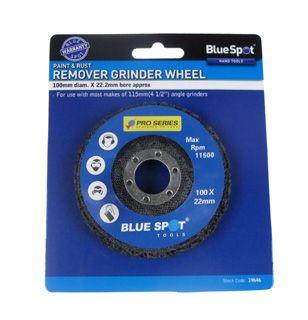 BLUE SPOT TOOLS 100MM (4") RUST REMOVER GRINDING WHEEL - Bargain LAB