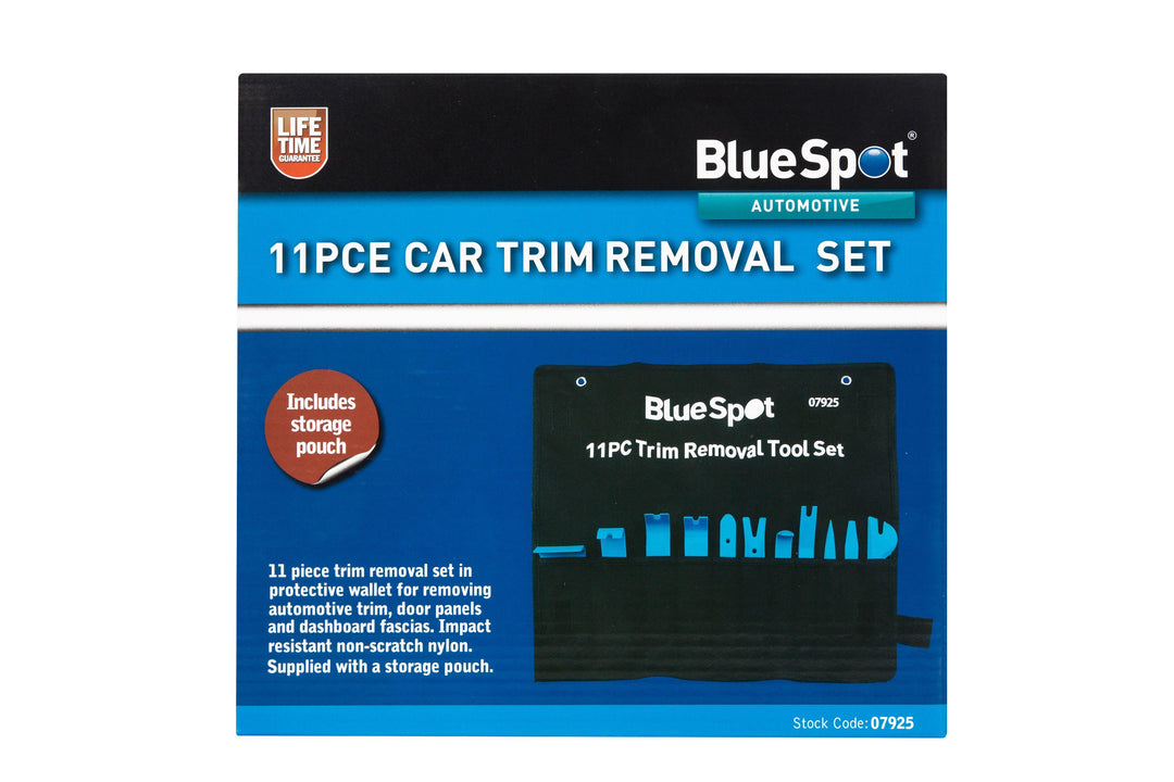 BLUE SPOT TOOLS 11 PCE CAR TRIM REMOVAL SET - Premium Automotive from BLUE SPOT - Just £16.99! Shop now at Bargain LAB