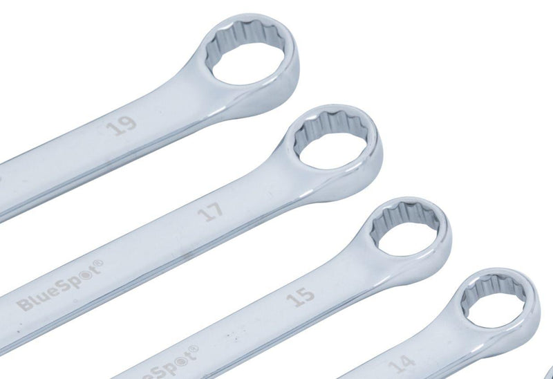 BLUE SPOT TOOLS 11 PCE METRIC COMBINATION SPANNER SET (6-19MM) - Premium Automotive from BLUE SPOT - Just £14.95! Shop now at Bargain LAB