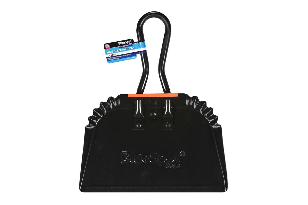 BLUE SPOT TOOLS 12" WIDE STEEL DUST PAN - Premium Hand Tools from BLUE SPOT - Just £7.99! Shop now at Bargain LAB