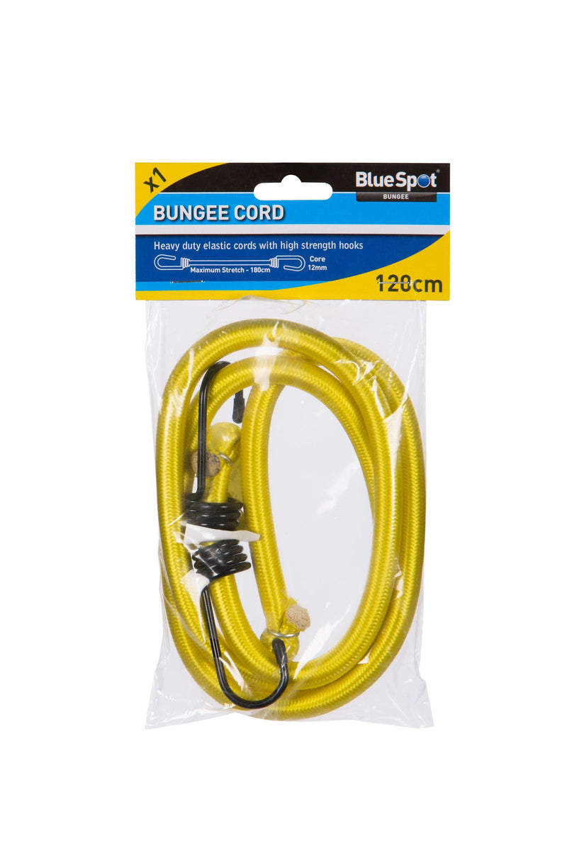 BLUE SPOT TOOLS 120CM BUNGEE CORD - Premium Bungees & Tie Downs from BLUE SPOT - Just £4.99! Shop now at Bargain LAB