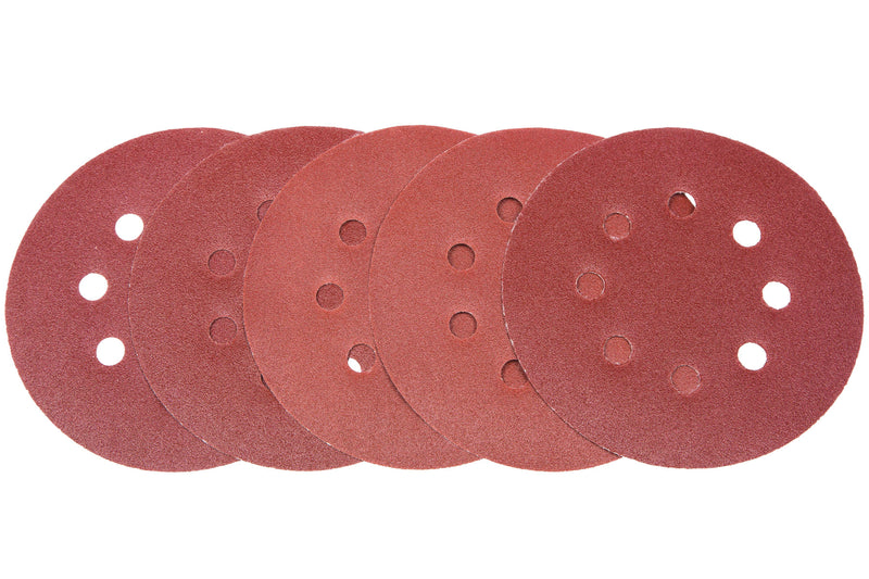 BLUE SPOT TOOLS 125MM 5 PACK 120 GRIT SANDING DISC - Premium Abrasives from BLUE SPOT - Just £3.99! Shop now at Bargain LAB