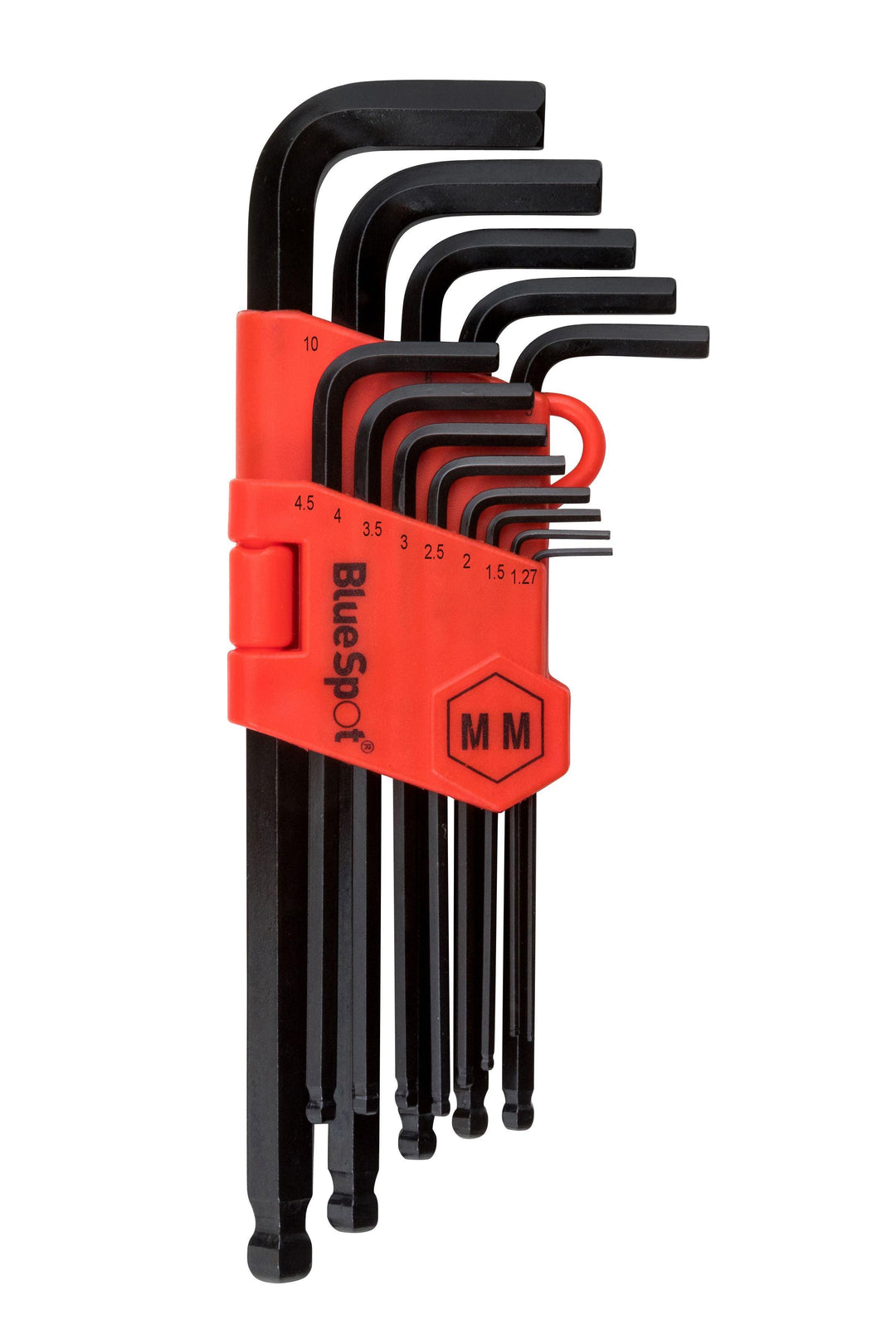 BLUE SPOT TOOLS 13 PCE LONG ARM METRIC BALL END HEX KEY SET (1.27-10MM) - Premium Hand Tools from BLUE SPOT - Just £9.99! Shop now at Bargain LAB