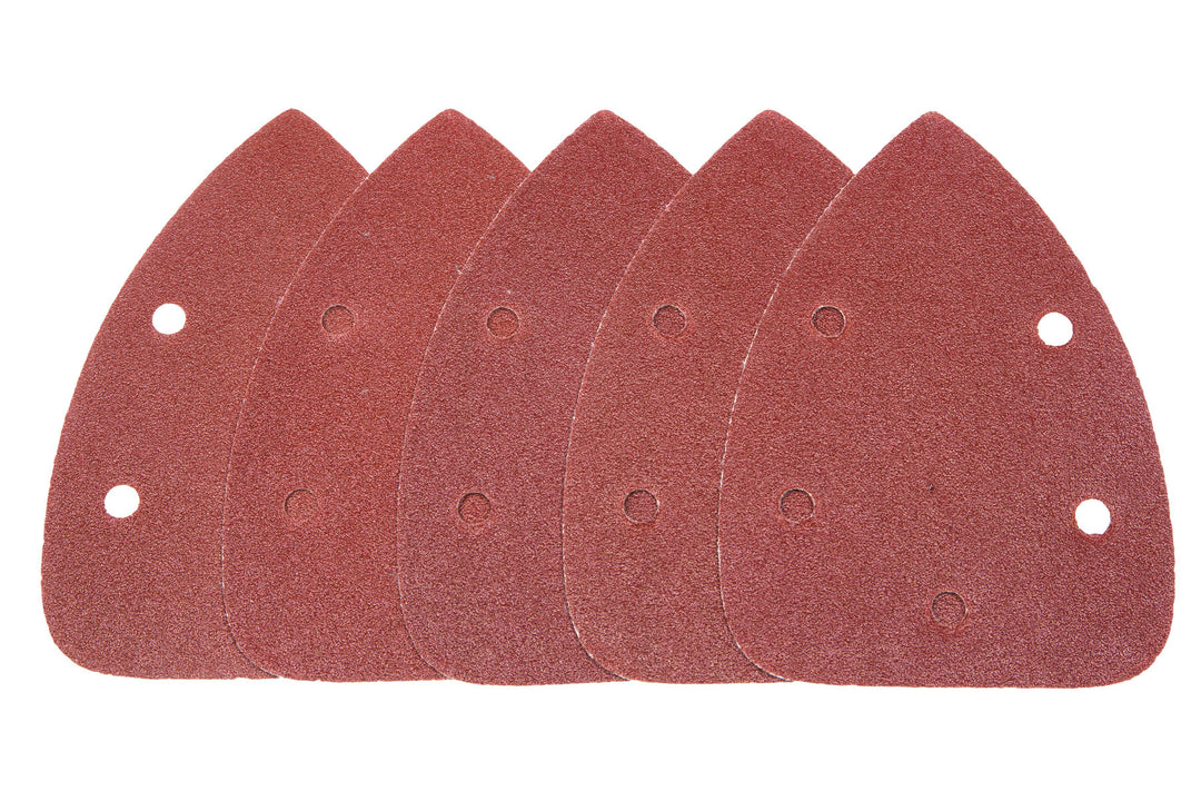 BLUE SPOT TOOLS 140MM 5 PACK 80 GRIT DETAIL SANDING SHEETS - Premium Abrasives from BLUE SPOT - Just £4.19! Shop now at Bargain LAB