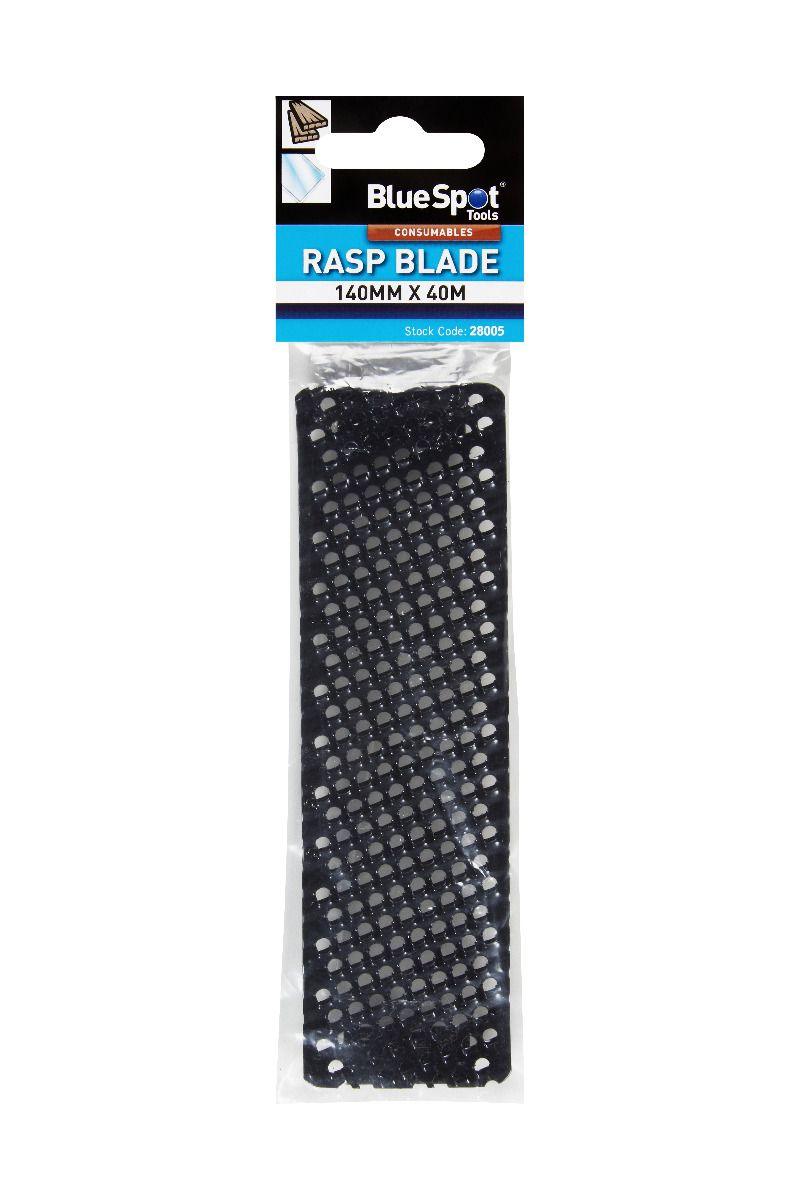 BLUE SPOT TOOLS 140MM X 40MM RASP BLADE - Bargain LAB