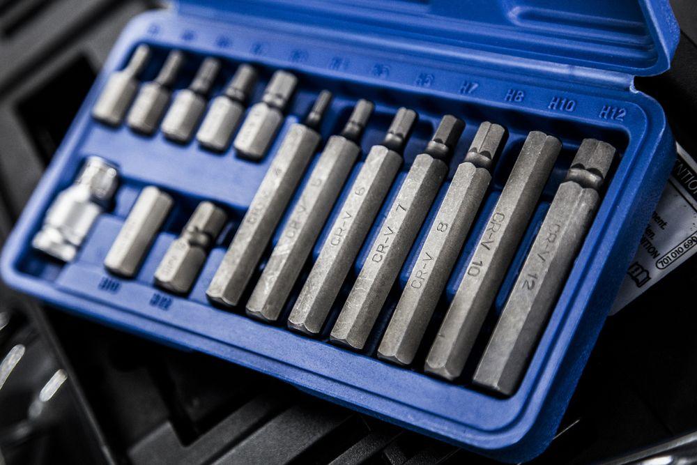 BLUE SPOT TOOLS 15 PCE 1/2" HEX BIT SET (H4-H12) - Premium Automotive from BLUE SPOT - Just £11.99! Shop now at Bargain LAB