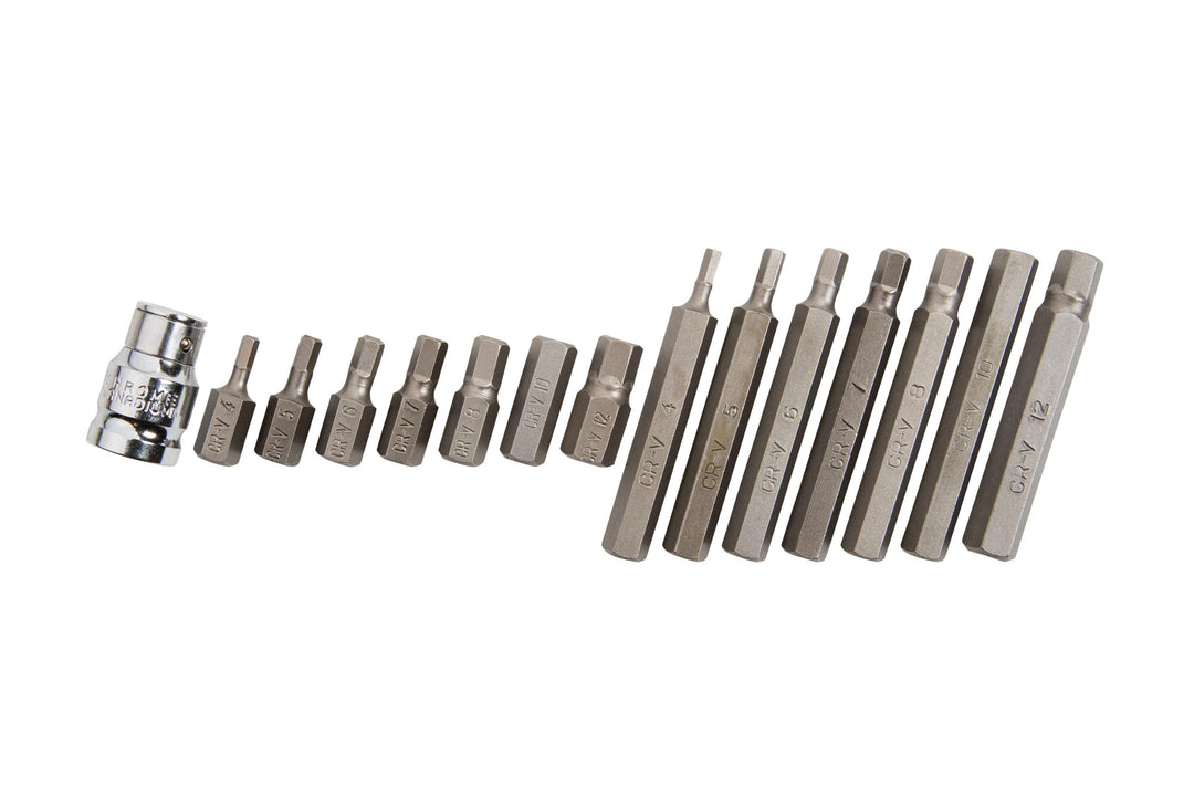 BLUE SPOT TOOLS 15 PCE 1/2" HEX BIT SET (H4-H12) - Premium Automotive from BLUE SPOT - Just £11.99! Shop now at Bargain LAB