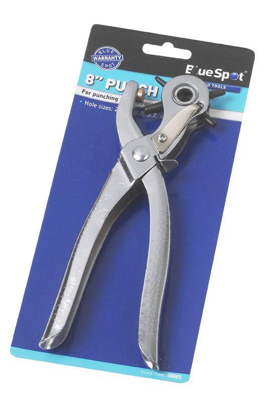 BLUE SPOT TOOLS 200MM (8") LEATHER PUNCH PLIER - Premium Hand Tools from BLUE SPOT - Just £7.49! Shop now at Bargain LAB