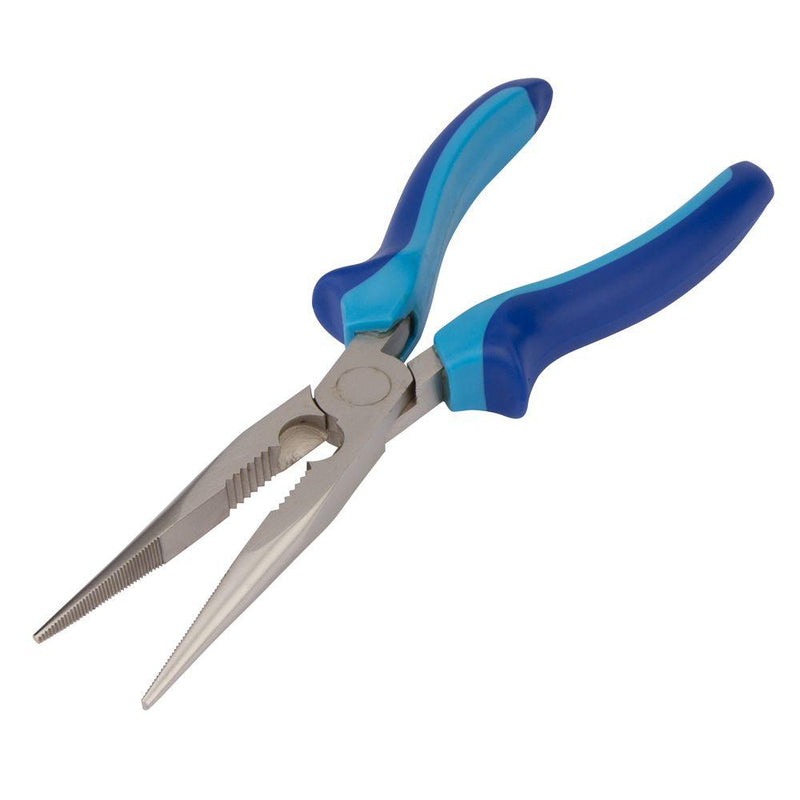 BLUE SPOT TOOLS 200MM (8") LONG NOSE PLIER - Premium Hand Tools from BLUE SPOT - Just £7.99! Shop now at Bargain LAB