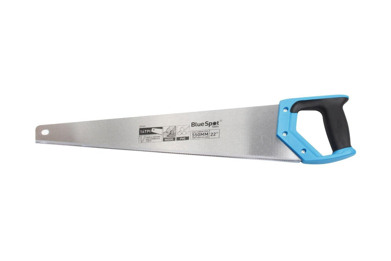 BLUE SPOT TOOLS 22" 14TPI FINE CUT SAW - Premium Hand Tools from BLUE SPOT - Just £8.95! Shop now at Bargain LAB