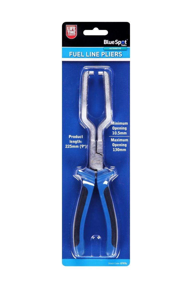 BLUE SPOT TOOLS 225MM (9") FUEL LINE PLIERS - Premium Automotive from BLUE SPOT - Just £11.49! Shop now at Bargain LAB