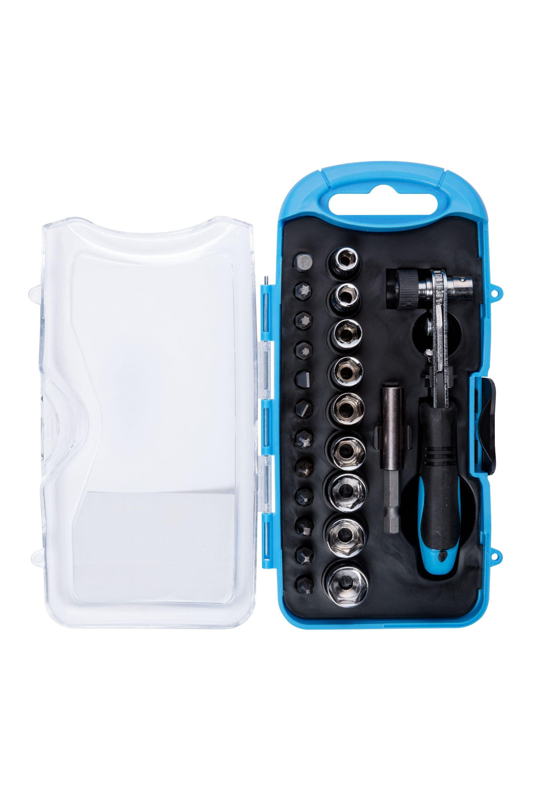 BLUE SPOT TOOLS 23 PCE OFFSET RATCHET BIT AND SOCKET SET - Premium Automotive from BLUE SPOT - Just £8.49! Shop now at Bargain LAB