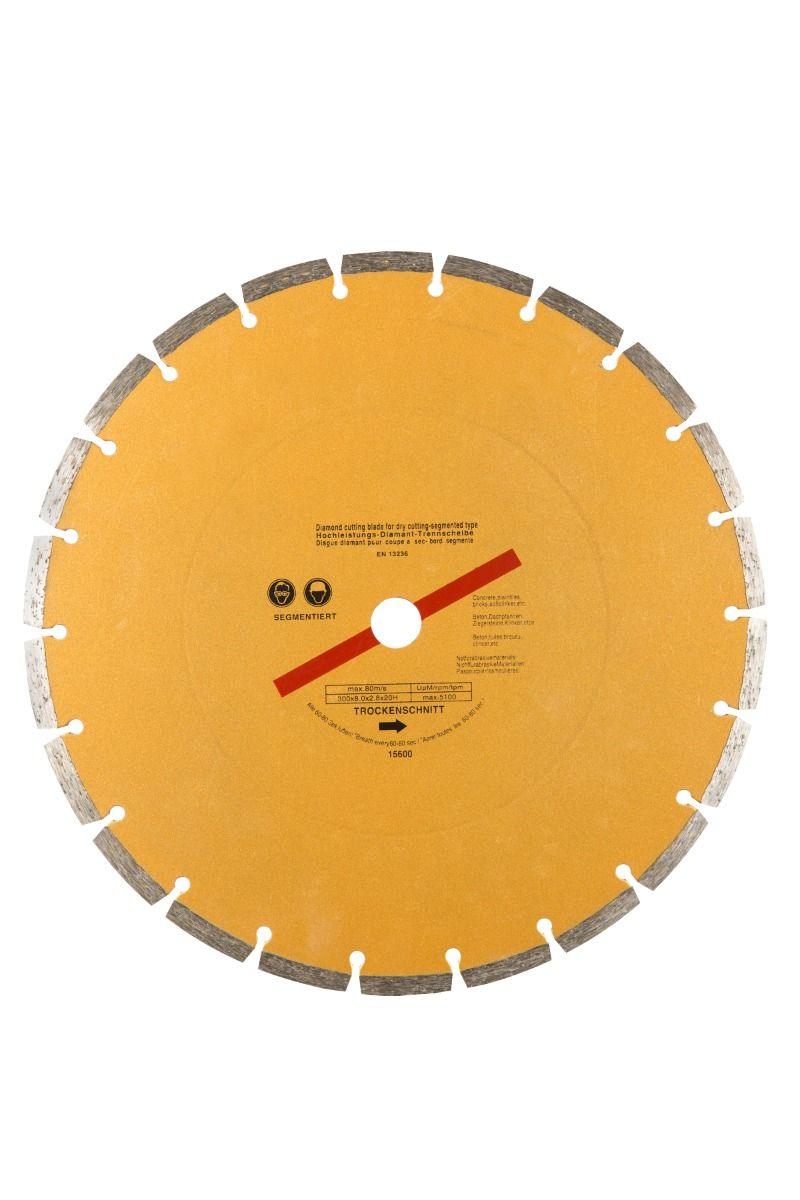 BLUE SPOT TOOLS 230MM (9") SEGMENTED GOLD DIAMOND DRY CUTTING DISC - Bargain LAB