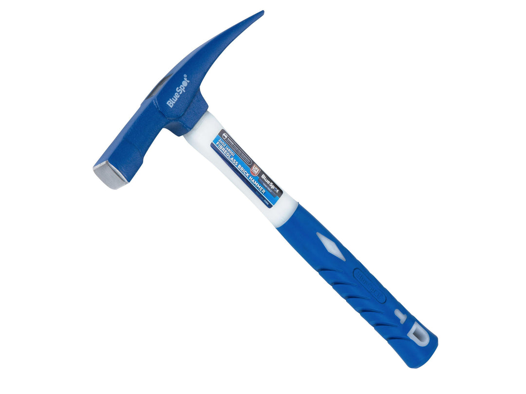 BLUE SPOT TOOLS 24OZ (680G) FIBREGLASS BRICK HAMMER - Premium Hand Tools from BLUE SPOT - Just £11.49! Shop now at Bargain LAB