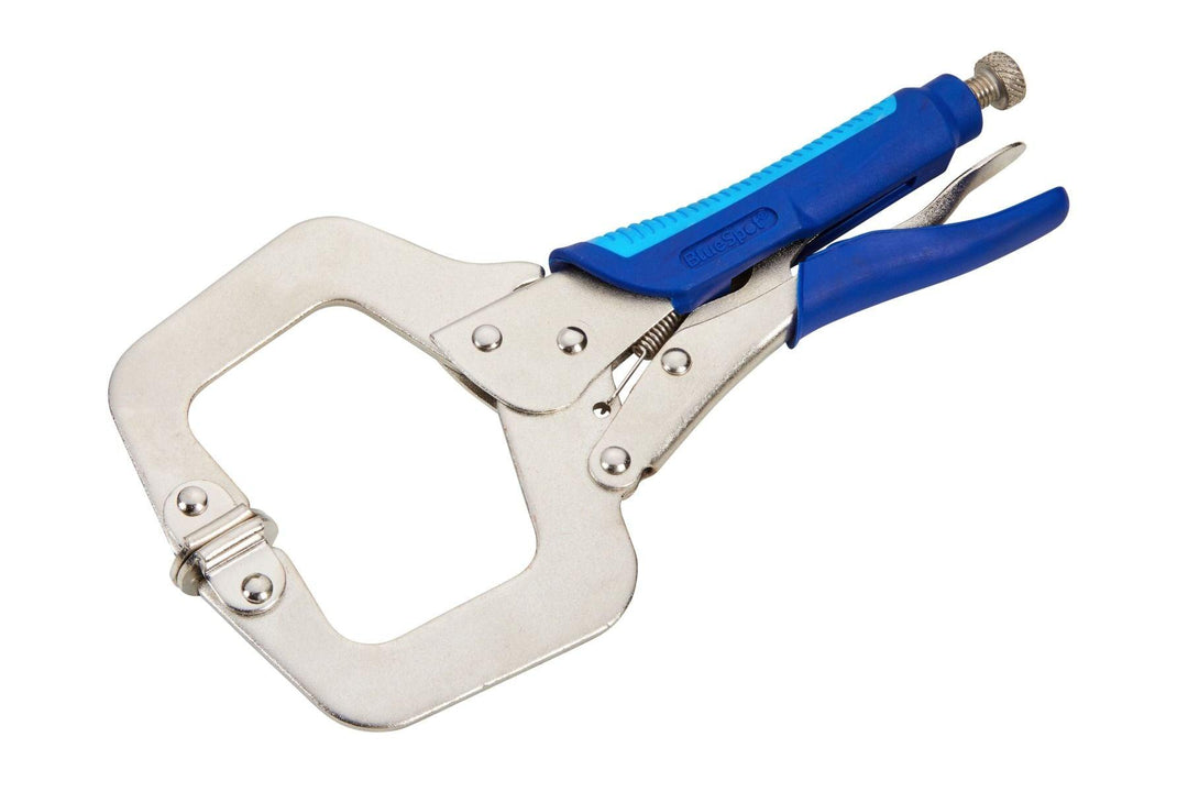 BLUE SPOT TOOLS 280MM (11") C CLAMP LOCKING PLIER - Premium Hand Tools from BLUE SPOT - Just £10.99! Shop now at Bargain LAB