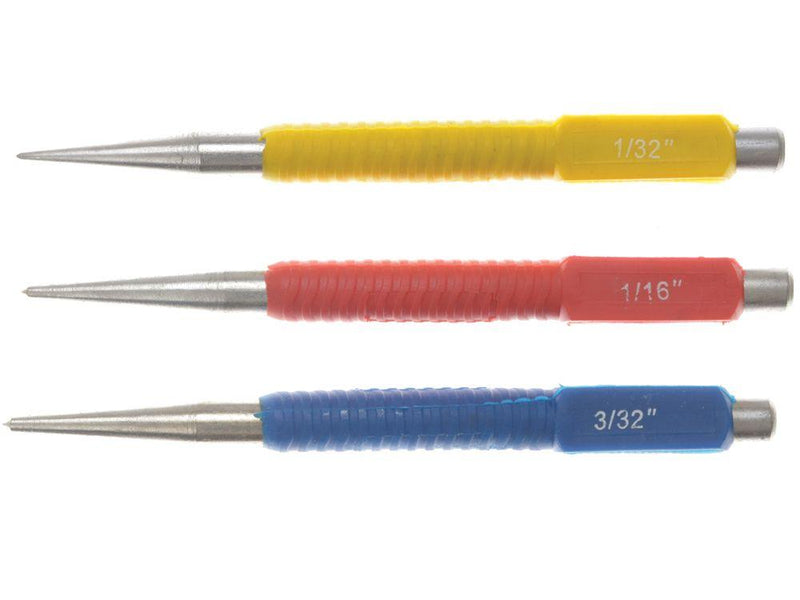 BLUE SPOT TOOLS 3 PCE CENTRE PUNCH SET - Premium Hand Tools from BLUE SPOT - Just £5.85! Shop now at Bargain LAB