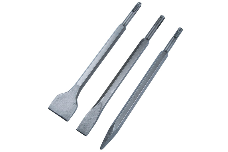 BLUE SPOT TOOLS 3 PCE SDS PLUS CHISEL SET - Premium Building Tools from BLUE SPOT - Just £9.49! Shop now at Bargain LAB