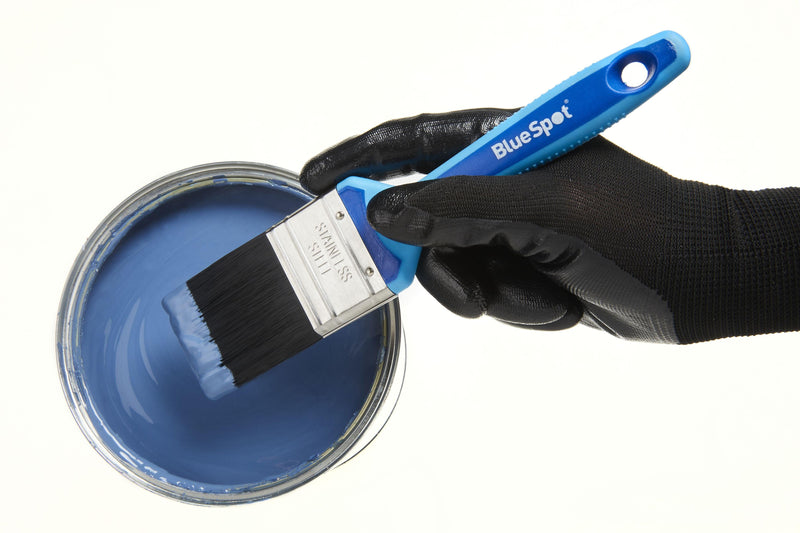 BLUE SPOT TOOLS 3 PCE SYNTHETIC PAINT BRUSH SET WITH SOFT GRIP HANDLE (1”, 1 ½” AND 2”) - Premium Decorating from BLUE SPOT - Just £7.50! Shop now at Bargain LAB