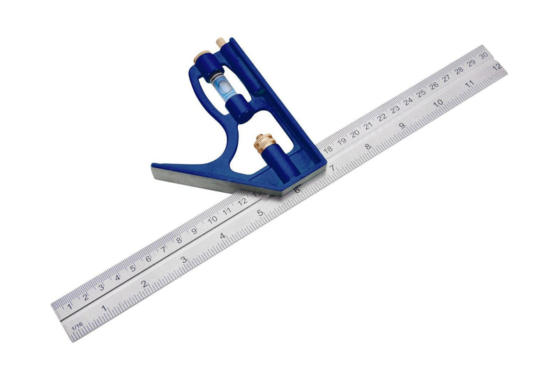 BLUE SPOT TOOLS 300MM (12") PROFESSIONAL COMBINATION SQUARE - Premium Hand Tools from BLUE SPOT - Just £13.99! Shop now at Bargain LAB