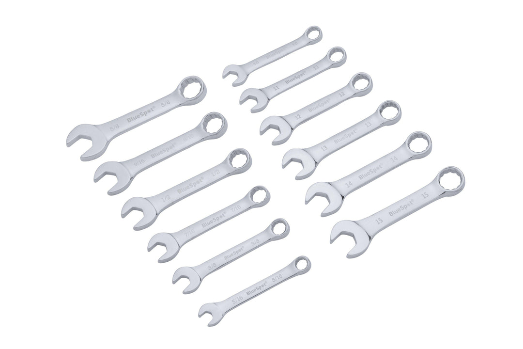 BLUE SPOT TOOLS 32 PCE METRIC/IMPERIAL ASSORTED SPANNER SET (6-19MM)(1/4"-5/8") - Premium Automotive from BLUE SPOT - Just £37.99! Shop now at Bargain LAB