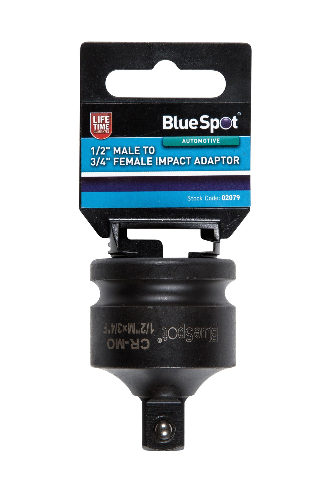 BLUE SPOT TOOLS 3/4" FEMALE TO 1/2" MALE IMPACT ADAPTOR - Premium Automotive from BLUE SPOT - Just £9.85! Shop now at Bargain LAB