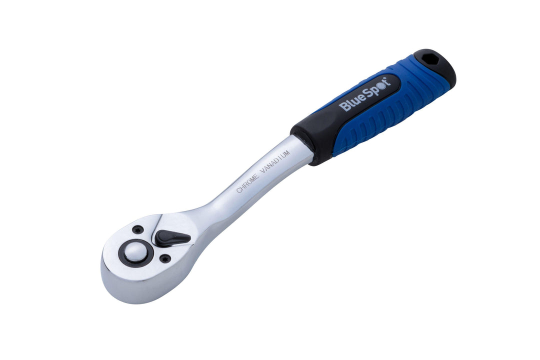 BLUE SPOT TOOLS 3/8" SOFT GRIP RATCHET (72 TEETH) - Premium Automotive from BLUE SPOT - Just £15.49! Shop now at Bargain LAB