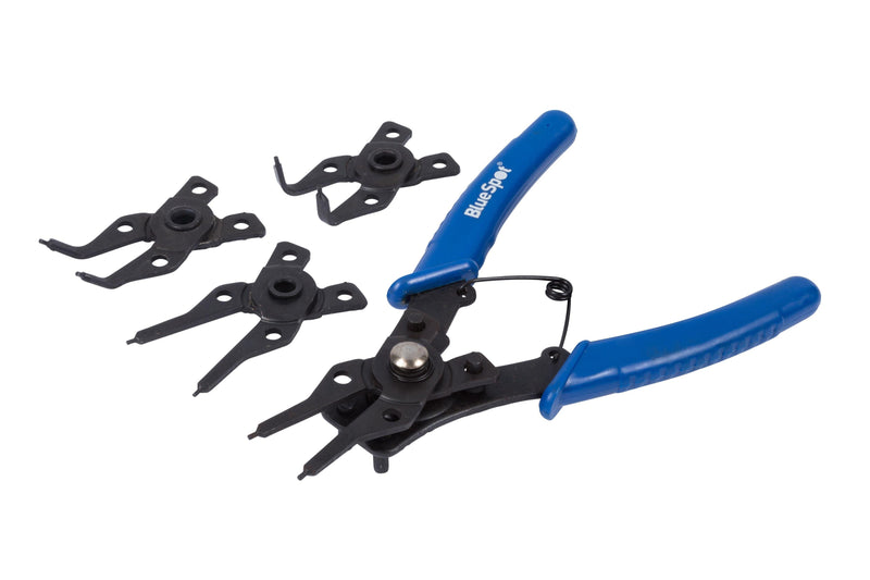 BLUE SPOT TOOLS 4 IN 1 CIRCLIP PLIER - Premium Automotive from BLUE SPOT - Just £7.99! Shop now at Bargain LAB