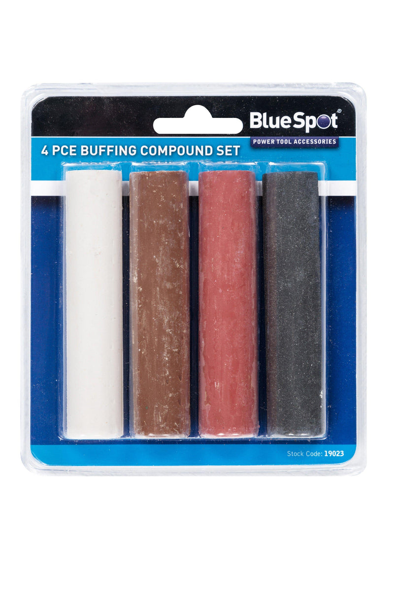 BLUE SPOT TOOLS 4 PCE BUFFING COMPOUND SET - Bargain LAB